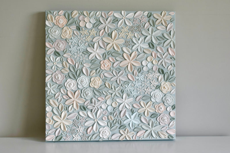 SOLD - First Day of Spring 20" x 20"