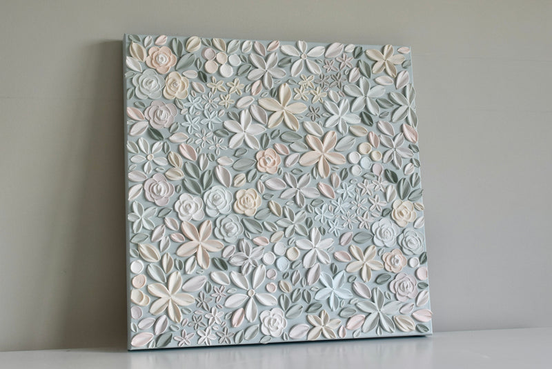 SOLD - First Day of Spring 20" x 20"