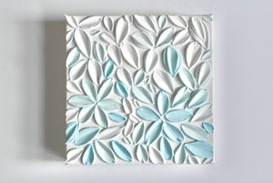 SOLD - Aqua Ombre 8" x 8"