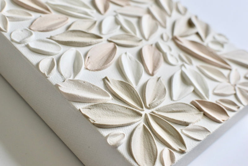 SOLD - Neutral Buff 8" x 8"