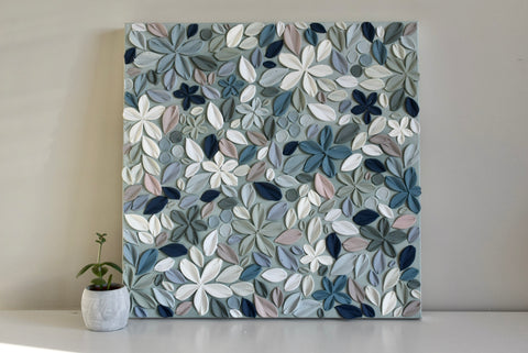 SOLD - First Day of Spring 20" x 20"