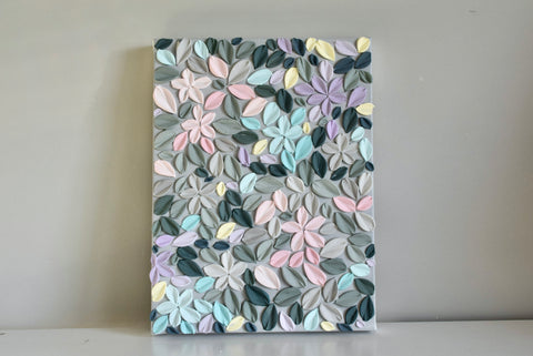 SOLD - Fresh Blooms - 12" x 16" (Framed)