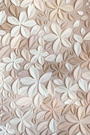 SOLD - Blush Petals 16" x 20" (Framed)