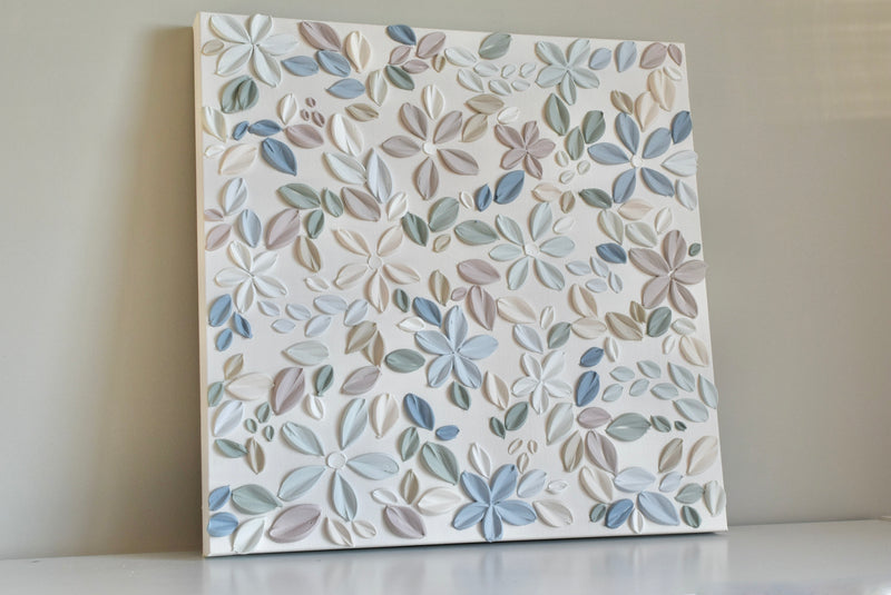 SOLD - Fresh Florals 20" x 20"