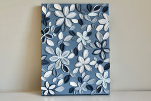 SOLD - Denim 12" x 16"