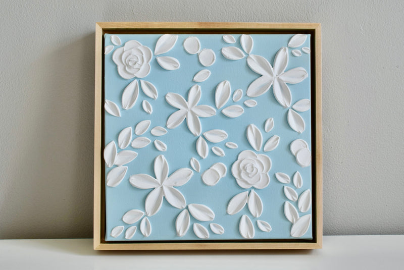 Aqua 10" x 10" (Framed or Unframed)